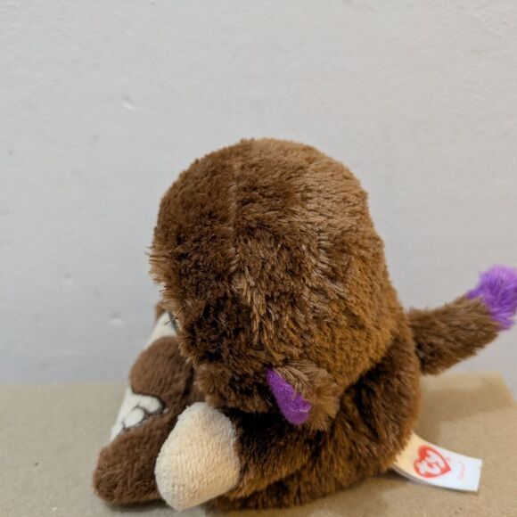 Ty Peek-A-Boo Phone Holder with Screen Cleaner Bottom Chimps the monkey 5" - Picture 4 of 14